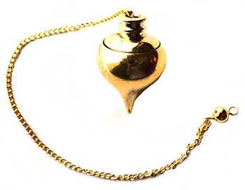 gold plated pendulum w Compartment (image for) gold plated pendulum w Compartment
