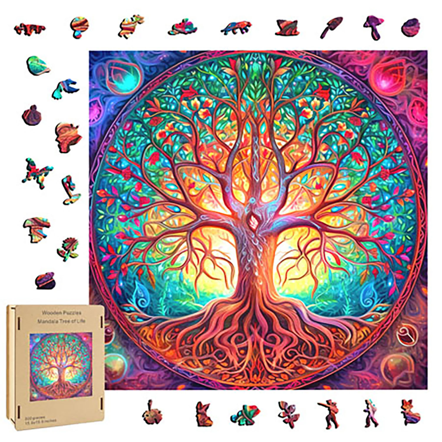 (image for) Tree of Life wood puzzle
