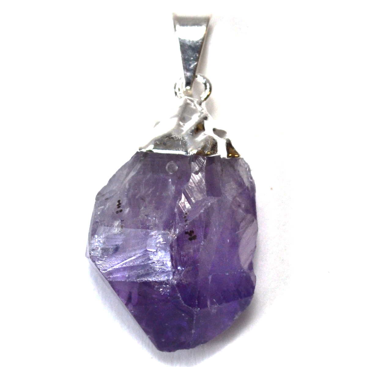 Amethyst rough point pendant (image for) Amethyst rough point pendant