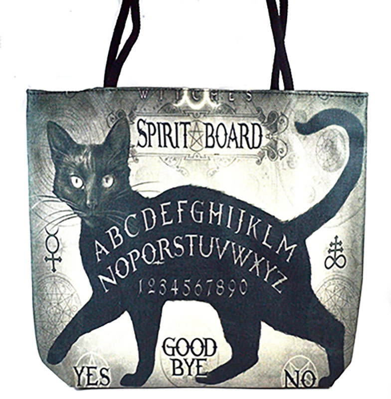 (image for) 17" x 17" Cat Spirit Board tote bag